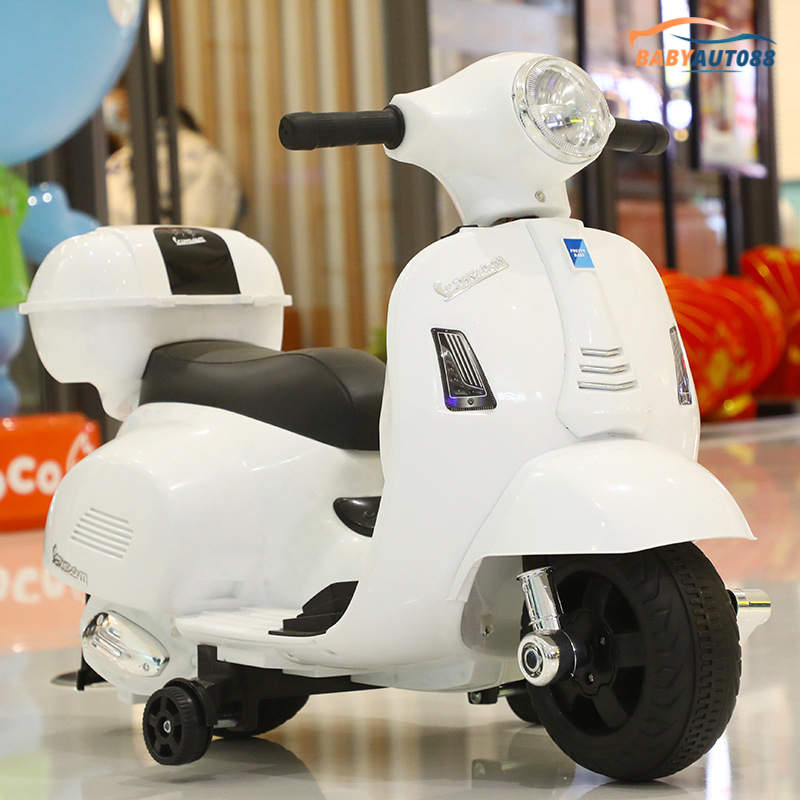 Xe Máy Điện Trẻ Em Vespa Q518