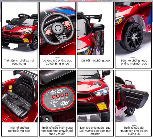 Ô Tô Điện Trẻ Em BMW WMT 808