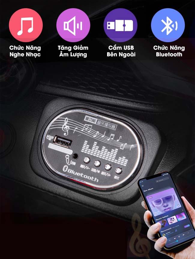 Ô Tô Điện Trẻ Em BMW WMT 808